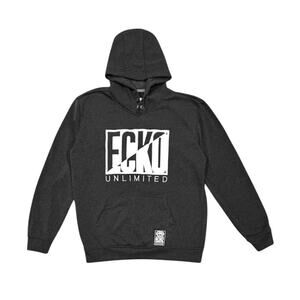 ★ Ecko Unltd. (Unlimited) Big Logo Grey Pullover Hoodie ★